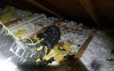 Attic Insulation and Air Gap Sealing Service in Dayton, Ohio