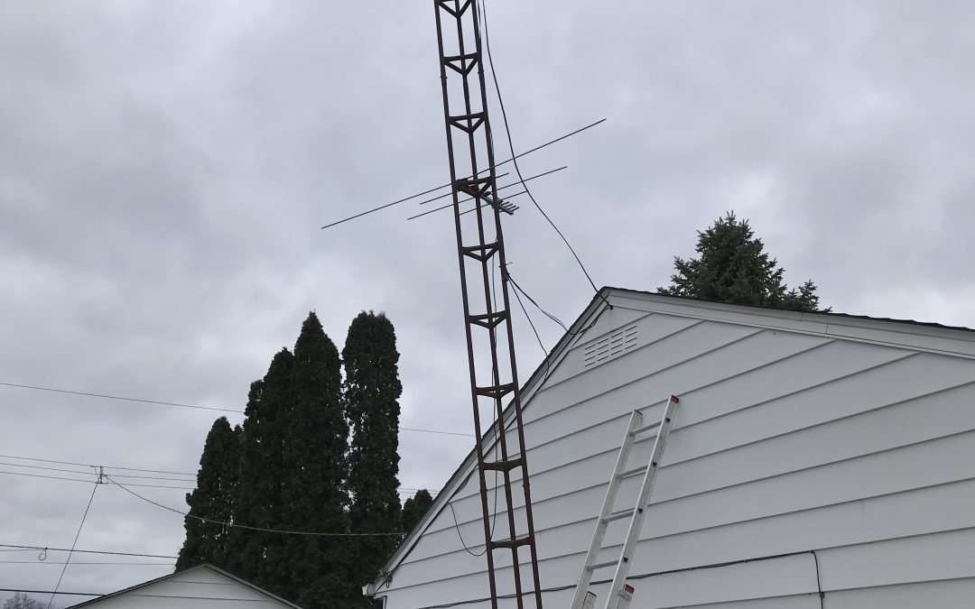 Take Down TV Antenna Tower