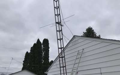 Take Down TV Antenna Tower